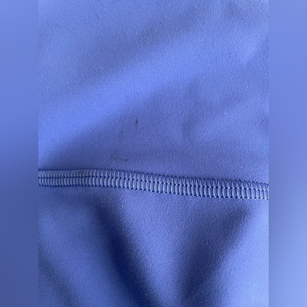 LULULEMON Wunder train 28” tight in blue Sz 14 - Picture 4 of 5